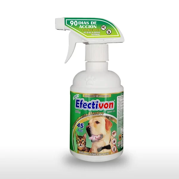 efectivon insecticida spray antipulgas 400 ml