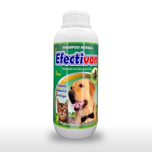 efectivon shampoo herbal aloe vera 1 litro