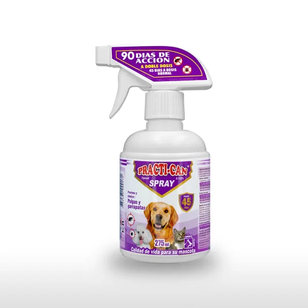 practican insecticida spray antipulgas 275ml