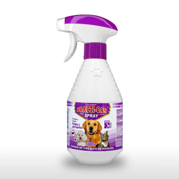 practican insecticida spray antipulgas 500 ml