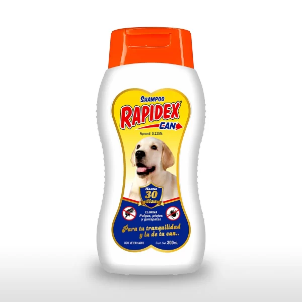 rapidex can shampoo veterinario 300 ml